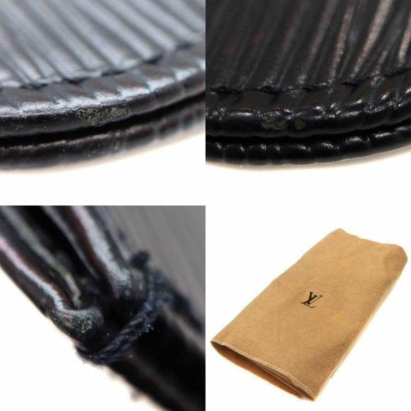 Louis Vuitton Demi Lune Handbag Epi Leather Black - Picture 11 of 11